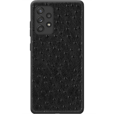 Кожаный чехол Boxface Samsung A525 Galaxy A52 Strauss Black