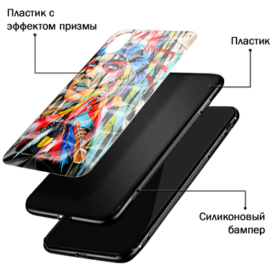 Чехол Prizma Uprint Samsung A305 Galaxy A30 Flower Mirror