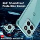 Протиударний силіконовий чохол Anti Shock для Motorola Edge 60 Fusion Прозорий