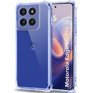 Протиударний силіконовий чохол Anti Shock для Motorola Edge 60 Pro Прозорий