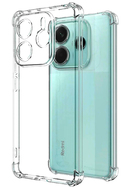 Протиударний силіконовий чохол Anti Shock для Xiaomi Redmi Note 14 5G Прозорий