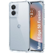Протиударний силіконовий чохол Anti Shock для Motorola Edge 50 Fusion Прозорий