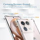 Протиударний силіконовий чохол Anti Shock для Motorola Edge 50 Ultra Прозорий