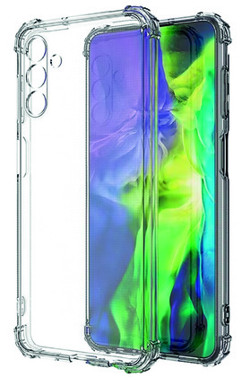 Протиударний силіконовий чохол Anti Shock для Samsung Galaxy A54 (A546) Прозорий