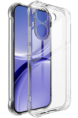 Протиударний силіконовий чохол Anti Shock для Xiaomi Poco X8 Pro Прозорий