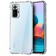 Протиударний силіконовий чохол Anti Shock для Xiaomi Redmi Note 10 Pro Прозорий