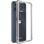 Протиударний силіконовий чохол Anti Shock для Motorola E13 Прозорий