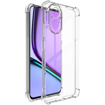 Протиударний силіконовий чохол Anti Shock для Realme C67 Прозорий