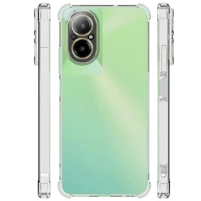 Протиударний силіконовий чохол Anti Shock для Realme C67 Прозорий