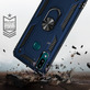 Противоударный чехол Military Ring Case для Samsung A107 Galaxy A10s Синий