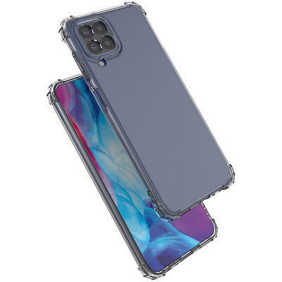 Противоударный силиконовый чехол Anti Shock для Samsung Galaxy M33 5G (M336) Прозрачный