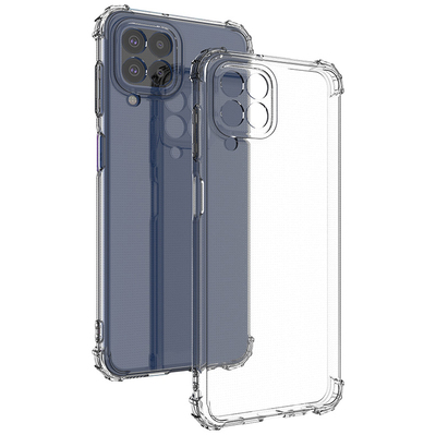 Противоударный силиконовый чехол Anti Shock для Samsung Galaxy M33 5G (M336) Прозрачный