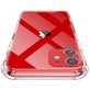 Противоударный силиконовый чехол Anti Shock для iPhone 11 Прозрачный