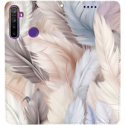 Чохол-книжка BoxFace для Realme 5 / 6i Angel Fluff