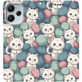 Чохол-книжка BoxFace для Xiaomi Redmi 12 Котики Клубочки