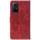 Чохол-книжка Crazy Horse Clasic для Xiaomi Redmi Note 12S Red Wine (Front)