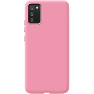 Чехол силиконовый Samsung A025 Galaxy A02S Розовый
