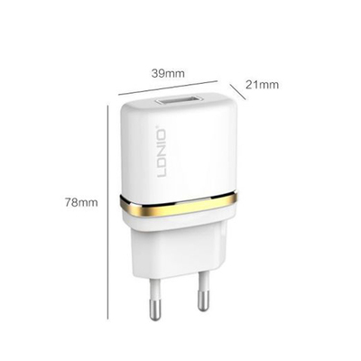 Универсальное сетевое зарядное устройство LDNIO Smart mini USB 1A DL-AC50