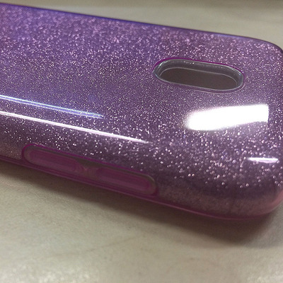 Чехол накладка Shine Case Samsung J730 Galaxy J7 2017 Фиолетовый