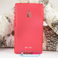 Силиконовый чехол Nokia XL Dual Sim Красный
