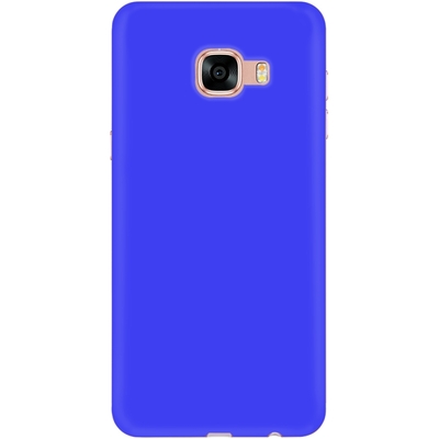 Силиконовый чехол Samsung Galaxy C5 Синий