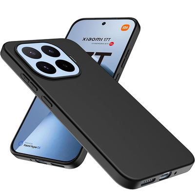 Силіконовий чохол BoxFace Xiaomi 17T Чорний