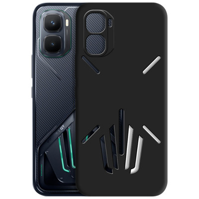 Силіконовий чохол Infinix GT 50 Pro Перфорований Чорний