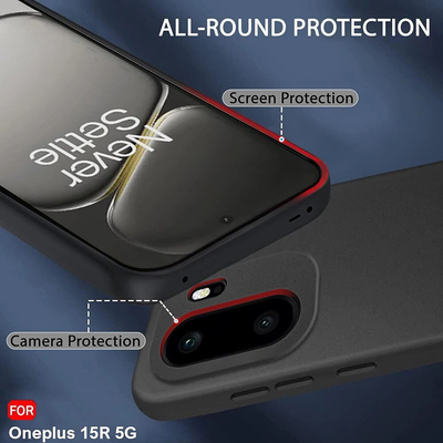 Силіконовий чохол OnePlus 15R Чорний