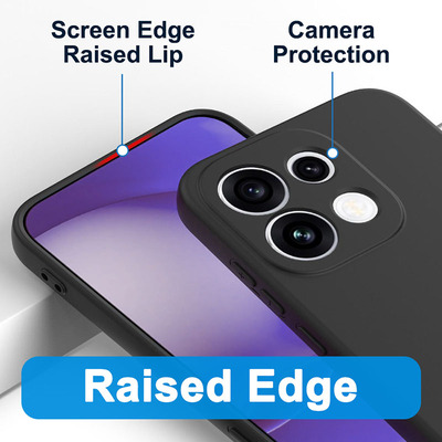 Силіконовий чохол OPPO Reno 16 Pro Чорний