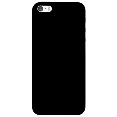 Силиконовый чехол Apple iPhone 5 / 5S / 5SE Черный