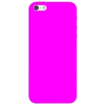 Силиконовый чехол Apple iPhone 5 / 5S / 5SE Розовый