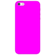 Силиконовый чехол Apple iPhone 5 / 5S / 5SE Розовый