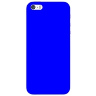 Силиконовый чехол Apple iPhone 5 / 5S / 5SE Синий