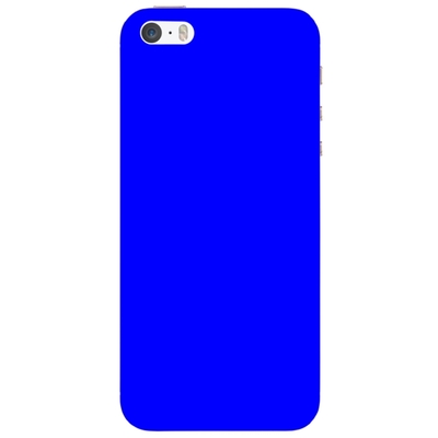 Силиконовый чехол Apple iPhone 5 / 5S / 5SE Синий