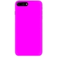Силиконовый чехол Apple iPhone 7 Plus Розовый