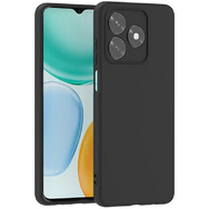 Силиконовый чехол Honor X5c Plus Черный