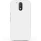 Силиконовый чехол Motorola Moto G4 / G4 Plus Белый