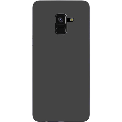 Силиконовый чехол Samsung A730 Galaxy A8 Plus (2018) Черный