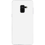 Силиконовый чехол Samsung A730 Galaxy A8 Plus (2018) Белый