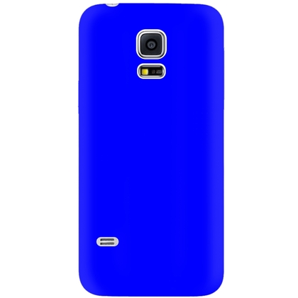 Силиконовый чехол Samsung G800 Galaxy S5 mini Синий
