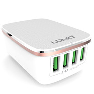 Сетевое зарядное устройство LDNIO 4 USB 4.4A (DL-A4404)