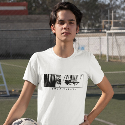 Футболка для подростка Атака Титанов - Леви