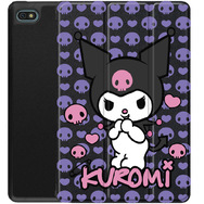 Чохол для Blackview Oscal Pad 10 Kuromi Purple Skull