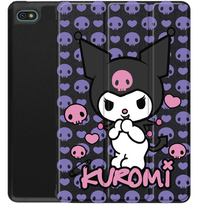 Чохол для Blackview Oscal Pad 10 Kuromi Purple Skull