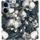Чохол-книжка BoxFace для Tecno Camon 20 Pro 4G Білі орхідеї