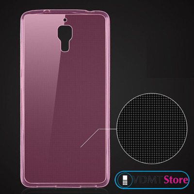 Чехол Ultra Clear Soft Case Xiaomi Mi4 Розовый