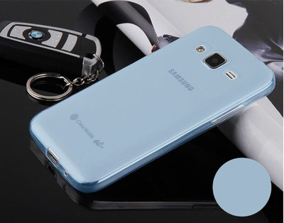 Чехол Ultra Clear Soft Case Samsung Galaxy Grand Prime G530 Синий