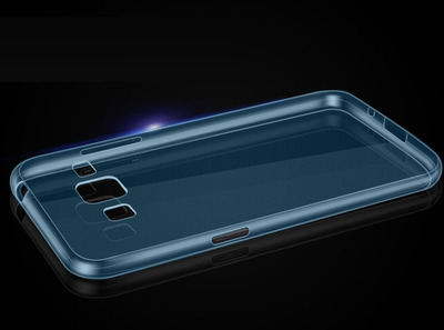 Чехол Ultra Clear Soft Case Samsung Galaxy Grand Prime G530 Синий