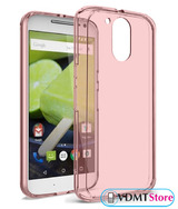 Чехол Ultra Clear Soft Case Motorola Moto G4 XT1622 Розовый