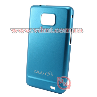 Алюминиевый чехол Samsung i9100 GALAXY S 2 Голубой